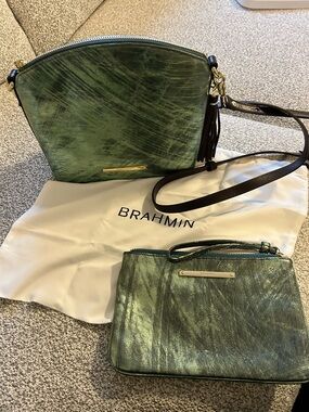 Brahmin Mini Duxbury and Wristlet